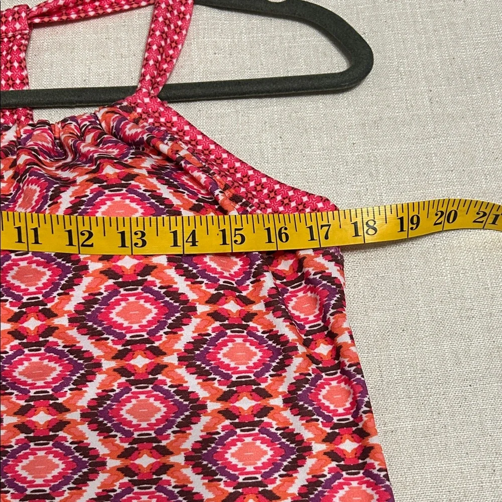 Prana Dress Women’s XL Pink Quin Geometric Mini Stretch Outdoor - Picture 7 of 15